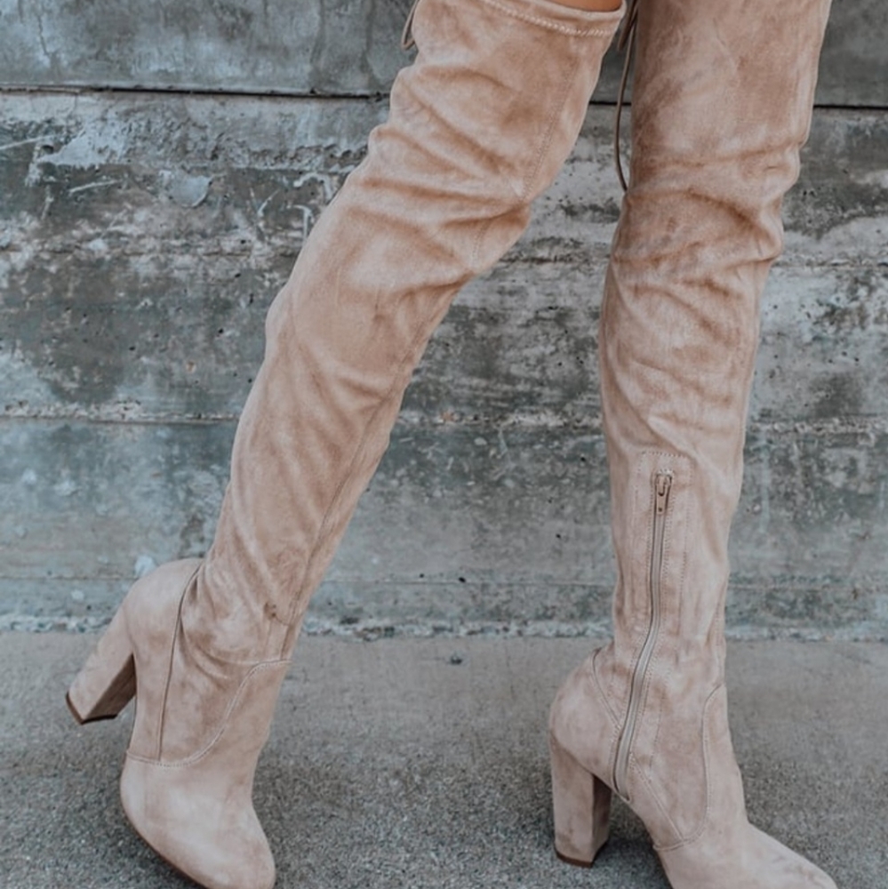Lulus thigh high boots